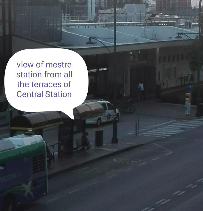 Central Station Rooms Μέστρε Εξωτερικό φωτογραφία
