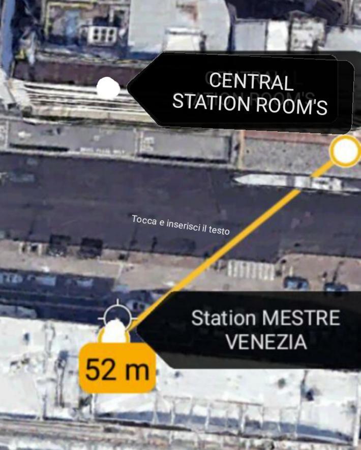 Central Station Rooms Μέστρε Εξωτερικό φωτογραφία
